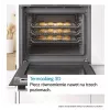 Bosch Serie 6 HBG557EB3 Einbau-Backofen mit Pyrolyse-Selbstreinigung, 71L, Schwarz