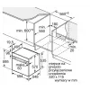 Bosch Serie 6 HBG557EB3 Einbau-Backofen mit Pyrolyse-Selbstreinigung, 71L, Schwarz