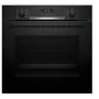 Bosch Serie 6 HBG557EB3 Einbau-Backofen mit Pyrolyse-Selbstreinigung, 71L, Schwarz