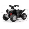 MILLY MALLY Quad Honda ATV Battery Powered Black