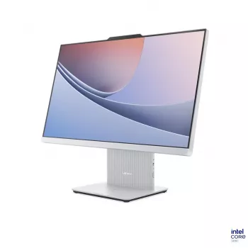 Lenovo IdeaCentre AIO 24ILL11 All-in-One PC, Intel Core Ultra 5 226V, 23,8 Zoll FHD IPS Anti-Glare 100Hz, 16 GB LPDDR5X-8533, 1 TB SSD, Intel Arc Graphics, 5 MP Webcam, Windows 11, Cloud Grey