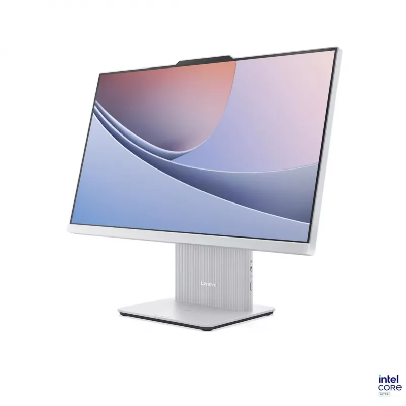 Lenovo IdeaCentre AIO 24ILL11 All-in-One PC, Intel Core Ultra 5 226V, 23,8 Zoll FHD IPS Anti-Glare 100Hz, 16 GB LPDDR5X-8533, 1 TB SSD, Intel Arc Graphics, 5 MP Webcam, Windows 11, Cloud Grey