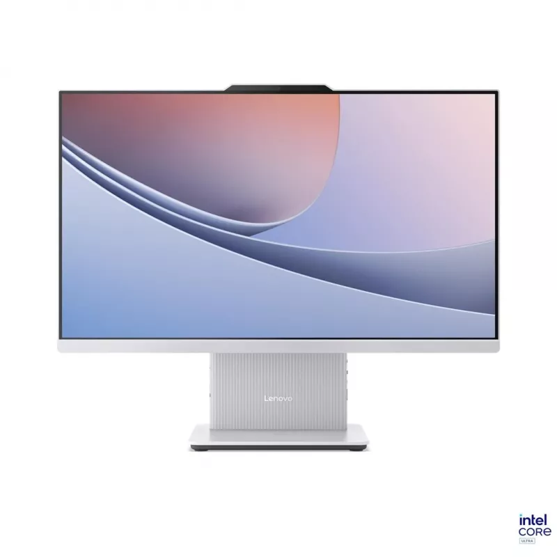 Lenovo IdeaCentre AIO 24ILL11 All-in-One PC, Intel Core Ultra 5 226V, 23,8 Zoll FHD IPS Anti-Glare 100Hz, 16 GB LPDDR5X-8533, 1 TB SSD, Intel Arc Graphics, 5 MP Webcam, Windows 11, Cloud Grey
