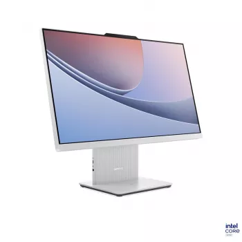 Lenovo IdeaCentre AIO 24ILL11 All-in-One PC, Intel Core Ultra 5 226V, 23,8 Zoll FHD IPS Anti-Glare 100Hz, 16 GB LPDDR5X-8533, 1 TB SSD, Intel Arc Graphics, 5 MP Webcam, Windows 11, Cloud Grey