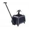 ZOLUX NOMAD Haustiertransportbox auf Rädern für Hunde und Katzen 47x32x27 cm Schwarz