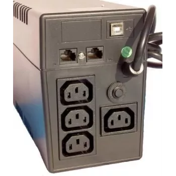 Orvaldi VPS 600 Line-Interactive USV 0,6 kVA 360 W 2 Steckdosen USB