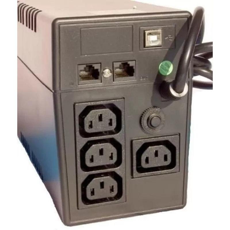 Orvaldi VPS 600 Line-Interactive USV 0,6 kVA 360 W 2 Steckdosen USB