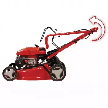 EINHELL GC-PM 46/5 S Benzin-Rasenmäher (Rot/Schwarz, Hinterradantrieb)