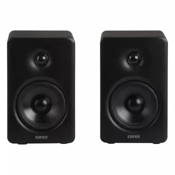 Edifier M90 Kompakte aktive 2.0-Lautsprecher, Schwarz