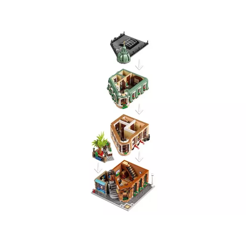 LEGO Icons 10297 Boutique Hotel Modular Building Set (3066 Teile)