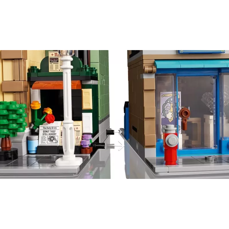 LEGO Icons 10297 Boutique Hotel Modular Building Set (3066 Teile)