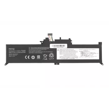 MITSU Laptop-Akku 2700mAh 14,8V (40Wh) 4-Zellen Li-Ion für Lenovo ThinkPad Yoga 260 370 X380 - Schwarz