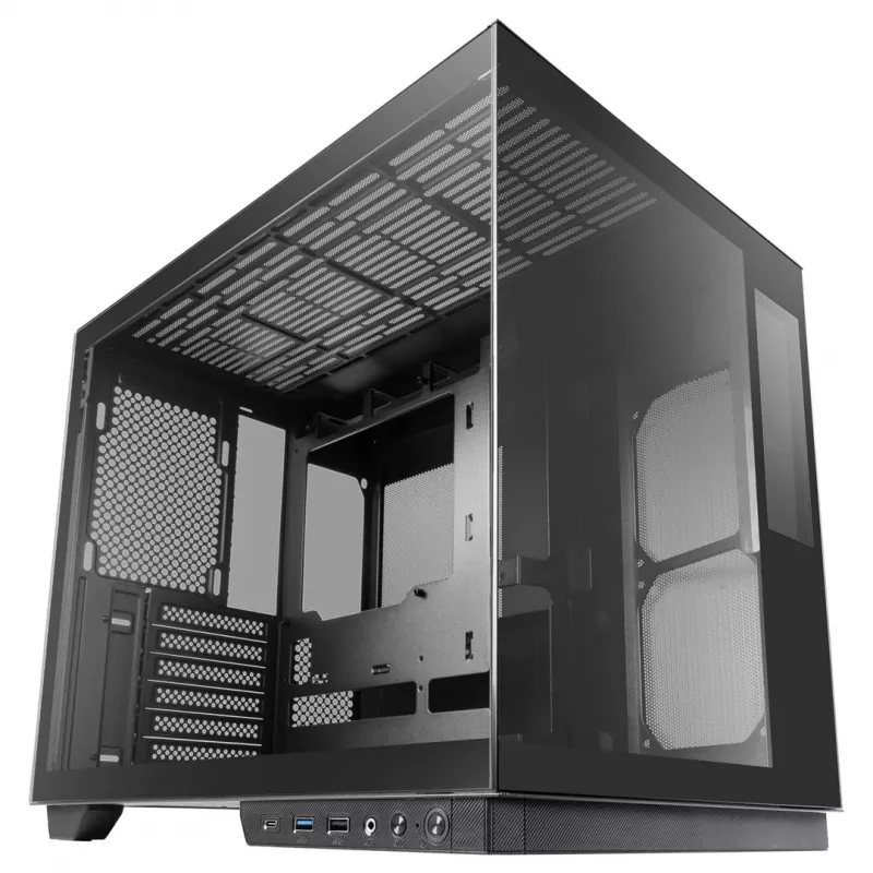 Tacens Mars Gaming MCMIRAGE Midi-Tower Computergehäuse Schwarz