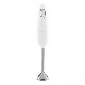 SMEG HBF03WHEU Stabmixer, 700 W, Edelstahl-Mixarm, Weiß