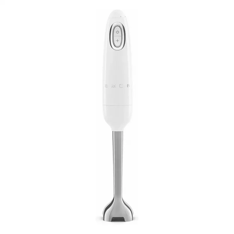 SMEG HBF03WHEU Stabmixer, 700 W, Edelstahl-Mixarm, Weiß