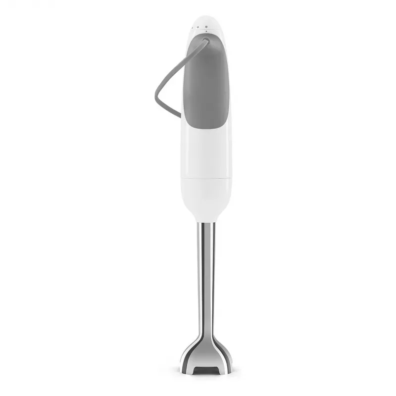 SMEG HBF03WHEU Stabmixer, 700 W, Edelstahl-Mixarm, Weiß