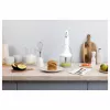 SMEG HBF03WHEU Stabmixer, 700 W, Edelstahl-Mixarm, Weiß