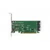 ICY DOCK EXLink MB308A PCIe 4.0 x16 NVMe Adapterkarte mit 2 x SlimSAS 8i (SFF-8654) Anschlüssen & Redriver