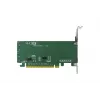 ICY DOCK EXLink MB308A PCIe 4.0 x16 NVMe Adapterkarte mit 2 x SlimSAS 8i (SFF-8654) Anschlüssen & Redriver