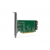 ICY DOCK EXLink MB308A PCIe 4.0 x16 NVMe Adapterkarte mit 2 x SlimSAS 8i (SFF-8654) Anschlüssen & Redriver