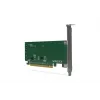 ICY DOCK EXLink MB308A PCIe 4.0 x16 NVMe Adapterkarte mit 2 x SlimSAS 8i (SFF-8654) Anschlüssen & Redriver