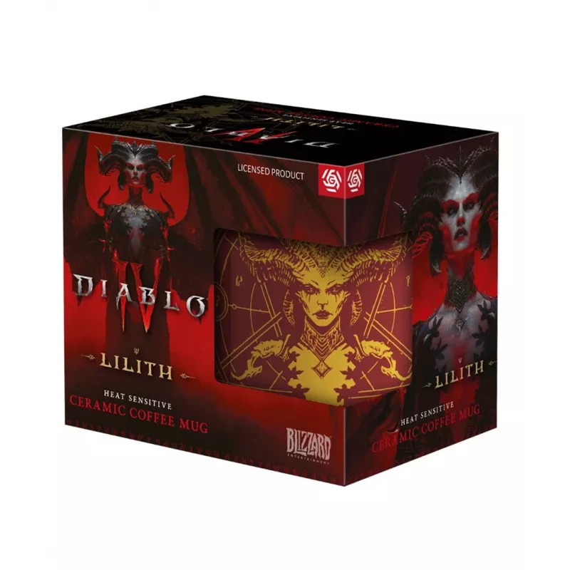 Good Loot: Diablo IV - Lilith's Blood Heat-Sensitive Mug