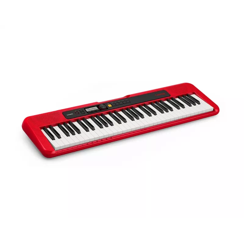 Casio CT-S200 MIDI-Keyboard 61 Tasten USB Rot