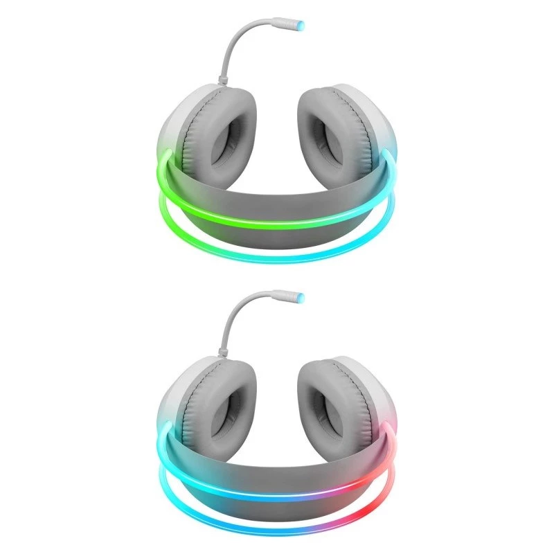 Defender Eclipse RGB Gaming Headset Weiß