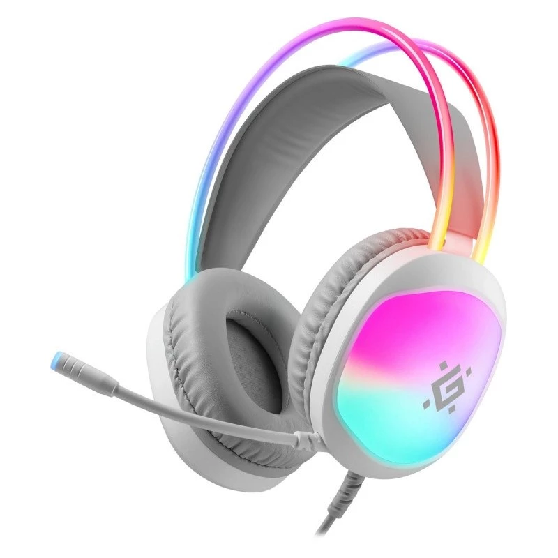 Defender Eclipse RGB Gaming Headset Weiß