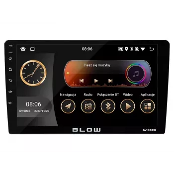 BLOW AVH-9991 1DIN 9 Zoll Android Autoradio mit WiFi, GPS, Apple CarPlay