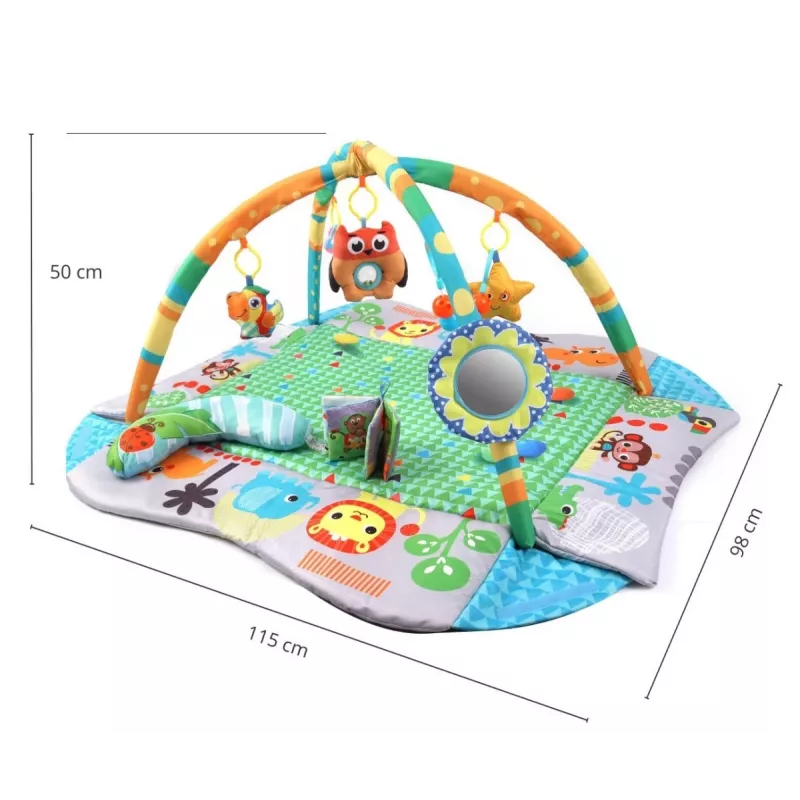 MILLY MALLY 4-in-1 Dschungel-Spielmatte, Trockenpool, Laufstall
