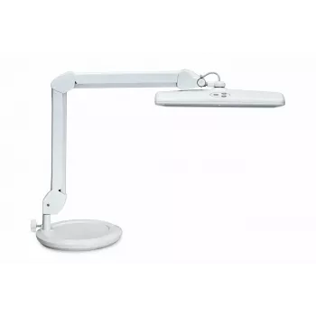 MAUL LED Schreibtischleuchte Intro dimmbar mit Ständer weiß