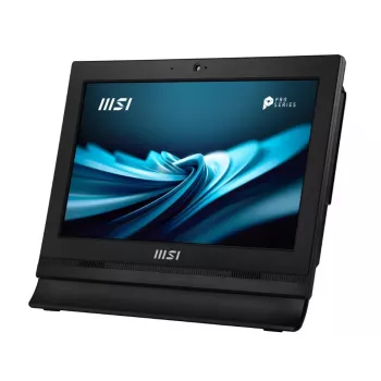 MSI PRO AP162T ADL-042XEU All-in-One PC, Intel N100, 8GB DDR4, 256GB SSD, 15.6 Zoll Touchscreen, Schwarz