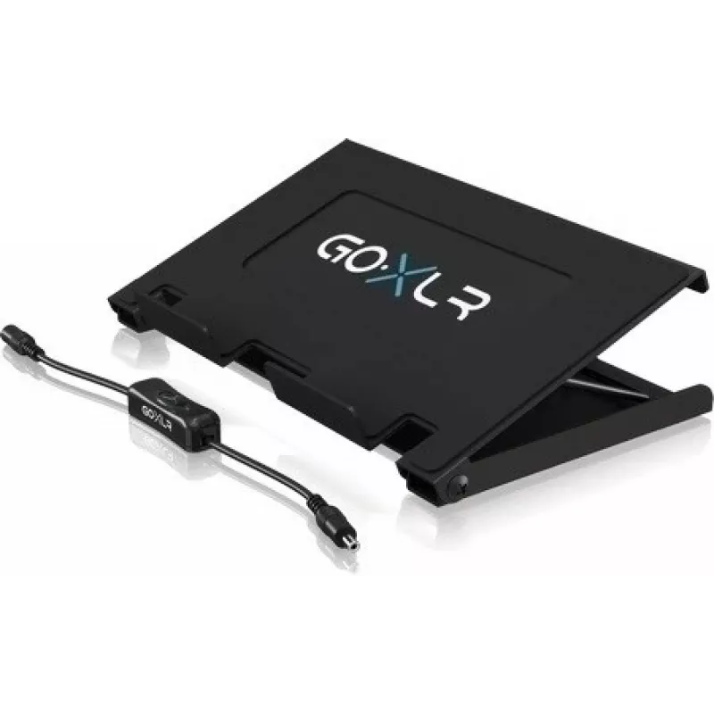 TC Helicon GO XLR Desk Stand – Tischständer für GO XLR, Schwarz, Stahl