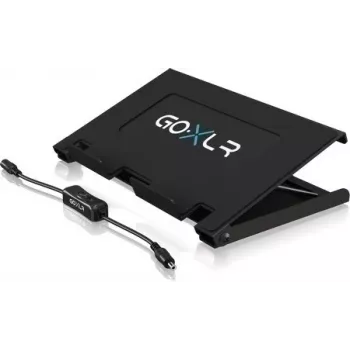 TC Helicon GO XLR Desk Stand – Tischständer für GO XLR, Schwarz, Stahl