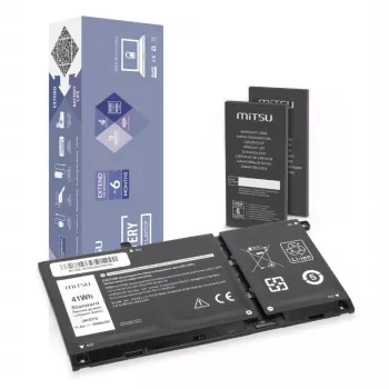 MITSU Laptop-Akku für Dell Latitude 3410, 3510, Inspiron 5401, 5402, 5501, 5502, 5505 - 3600mAh, 11,4V, 41Wh, Li-Ion