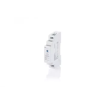DIGITUS 12V / 1,25A / 15W Step-Shape DIN-Schienennetzteil (Ultra-Slim, Class II)