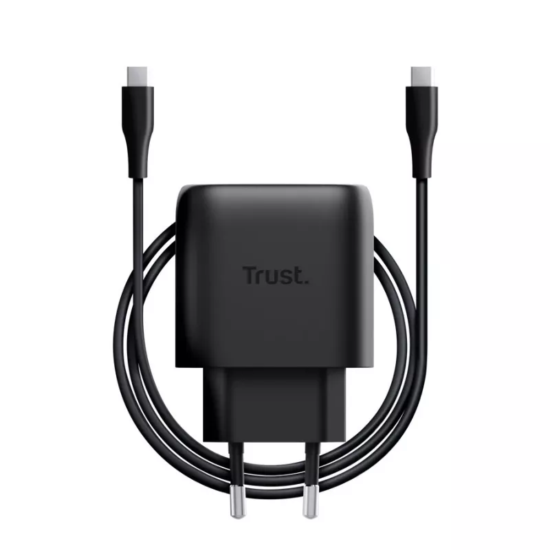 Trust Maxo 45W Universal Schwarz AC Fast Charging Indoor