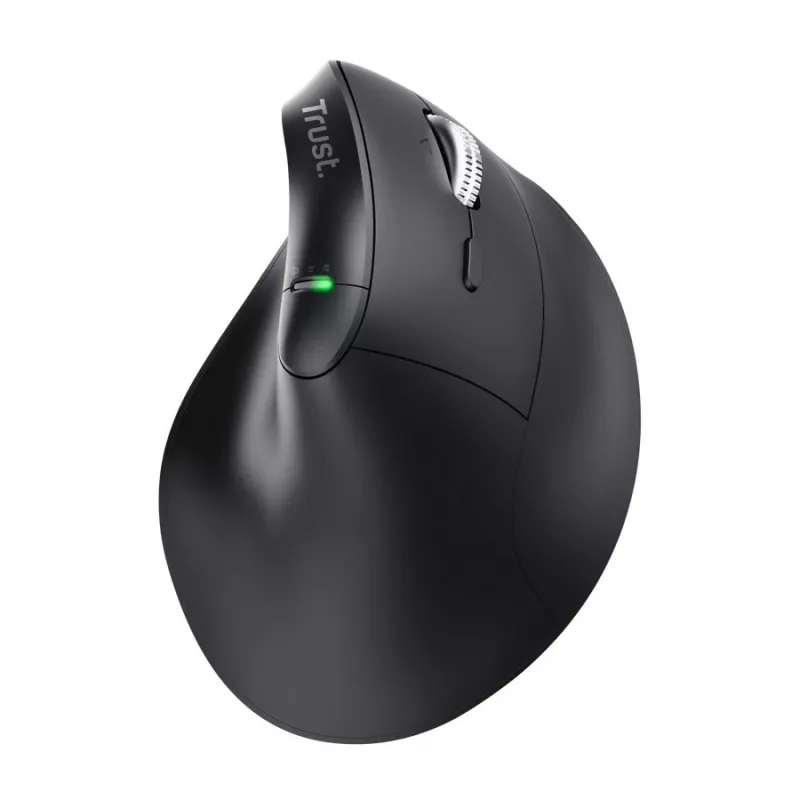 Trust Vyran Ergo Hyperscroll Wireless Mouse - Rechtshänder, optisch, 4800 DPI, RGB, wiederaufladbar