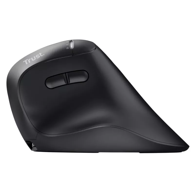 Trust Vyran Ergo Hyperscroll Wireless Mouse - Rechtshänder, optisch, 4800 DPI, RGB, wiederaufladbar