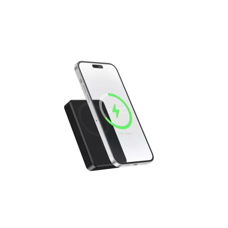 Gembird PB10-WPC15M-01 Magnetische Wireless Powerbank 15W, 10000 mAh, Schwarz