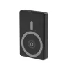 Gembird PB10-WPC15M-LCD-01 Magnetische kabellose Powerbank mit LCD, 15W, 10000 mAh, Schwarz