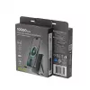 Gembird PB10-WPC15MS-01 Magnetische Wireless Powerbank mit integriertem Standfuß, 15W, 10000 mAh, Schwarz