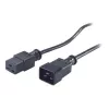 APC Netzkabel - IEC 60320 C19 auf IEC 60320 C20, 2,5 m, Schwarz