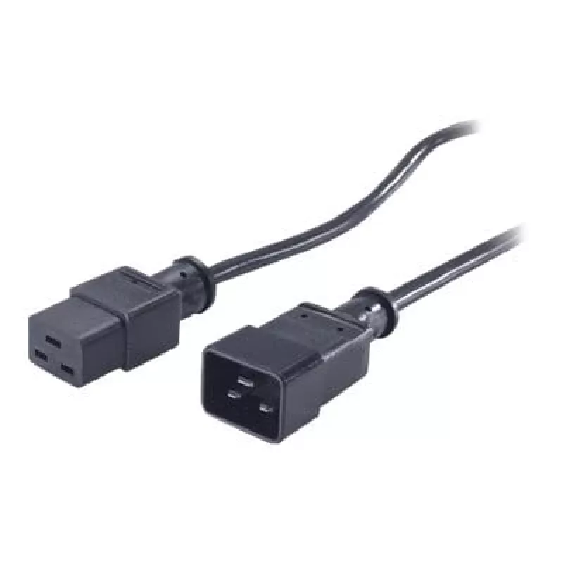 APC Netzkabel - IEC 60320 C19 auf IEC 60320 C20, 2,5 m, Schwarz