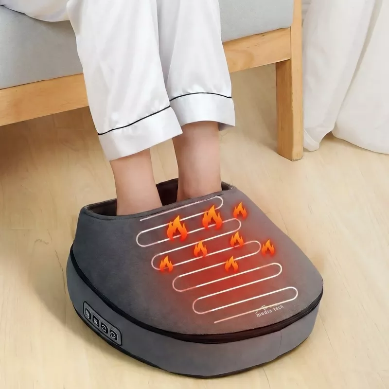 Media-Tech MT6541 Wärmender Fußmassagegerät mit Shiatsu und Luftkompression