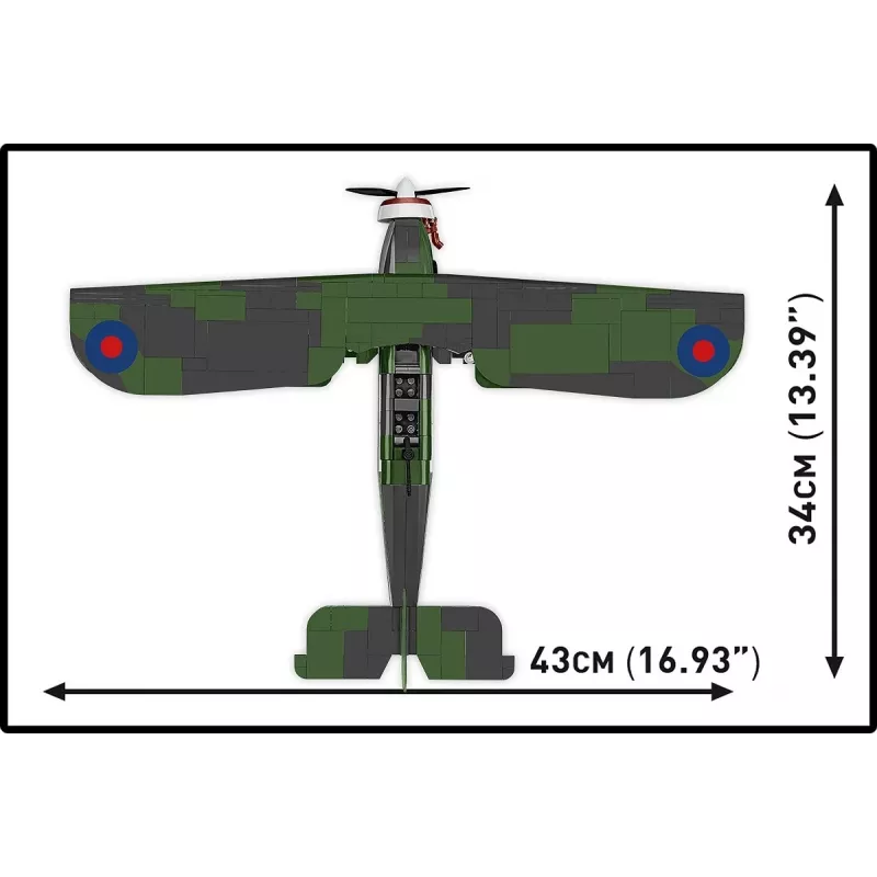 COBI KLOCKI Bausteine Fairey Swordfish Executive Edition 959 Teile