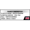 COBI KLOCKI Bausteine Fairey Swordfish Executive Edition 959 Teile
