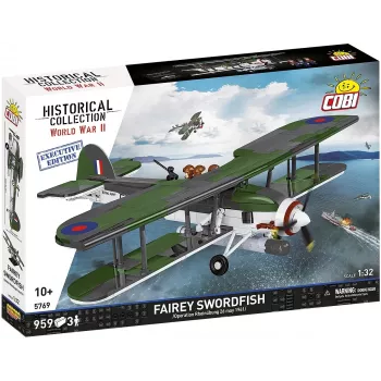 COBI KLOCKI Bausteine Fairey Swordfish Executive Edition 959 Teile