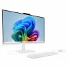HP OmniStudio All-in-One 27-cw0174ng PC, 27 inch QHD Display, AMD Ryzen AI 7 445, 24GB RAM, 512GB SSD, Windows 11 Home, Weiß